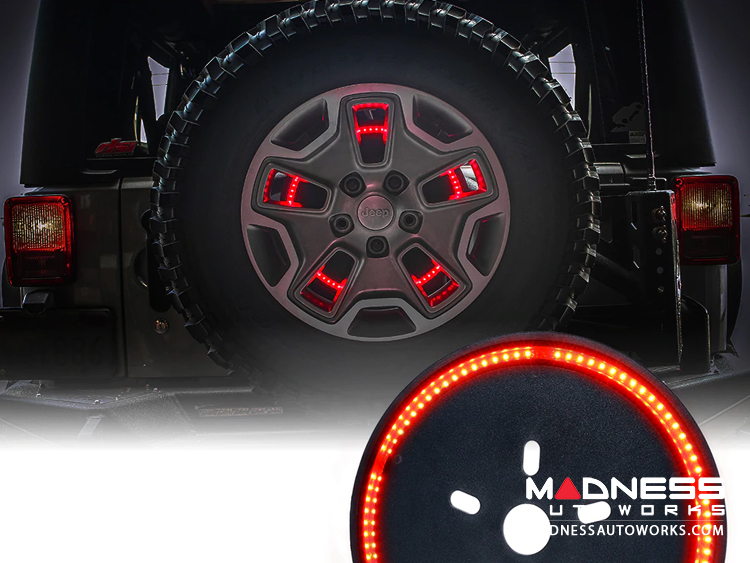 Jeep Wrangler JK Spare Tire Light MADNESS Autoworks Auto Parts and